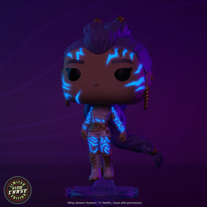 Funko pop animatión: kpop dh - rumi w - chase (glow) (what it sounds like) - Imagen 3