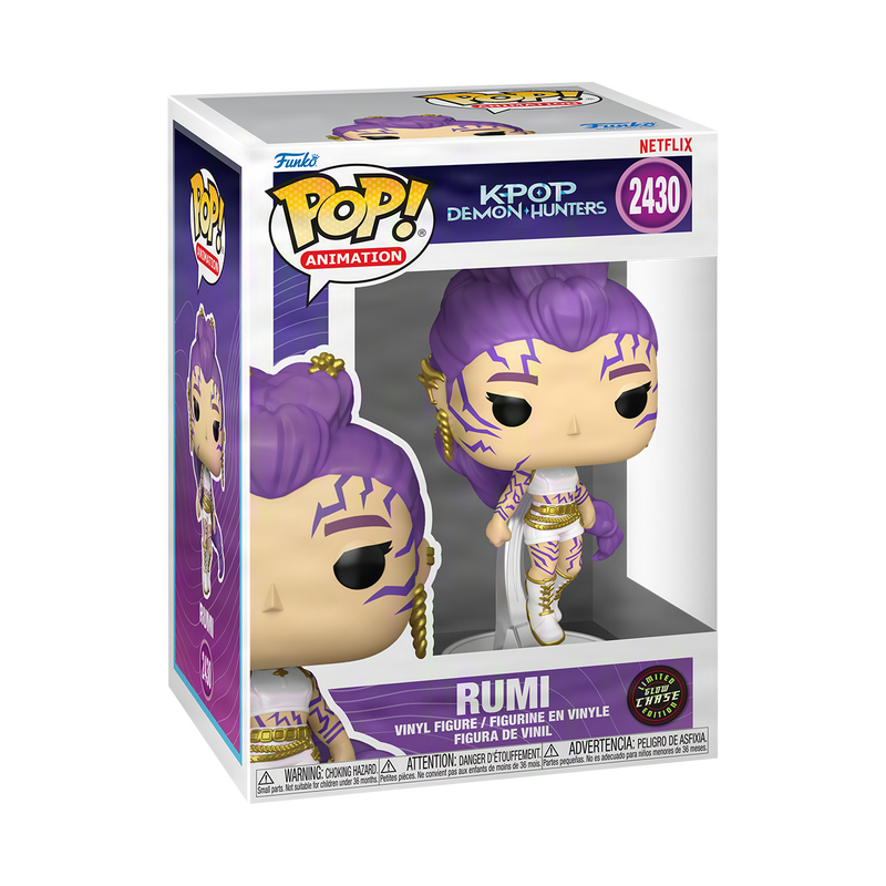 Funko pop animatión: kpop dh - rumi w - chase (glow) (what it sounds like) - Imagen 5