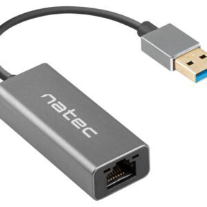 ADAPTADOR NATEC CRICKET USB 3.0 A ETHERNET RJ45 1GB 5901969434897 NNC-1924