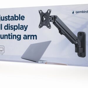 AJUSTABLE WALL DISPLAY MOUNTING ARM UP TO 27" 7 KG GEMBIRD 8716309106887 MA-WA1-01