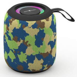 ALTAVOZ PORTATIL GEMBIRD 8W BT LED RGB CAMUFLAJE 8716309131964 SPK-BT-LED-05-CM