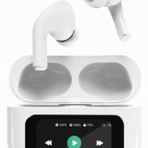 AURICULARES GEMBIRD TWS-LCD-ANC-01-W BLANCO BT 8716309132022 TWS-LCD-ANC-01-W