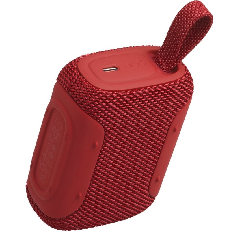 Altavoz con Bluetooth JBL GO 5/ 4.8W/ 1.0/ Rojo - Imagen 4