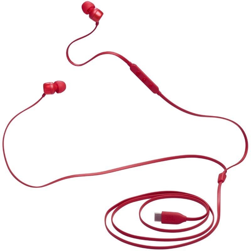 Auriculares Intrauditivos JBL Tune 310C/ con Micrófono/ Rojos - Imagen 3