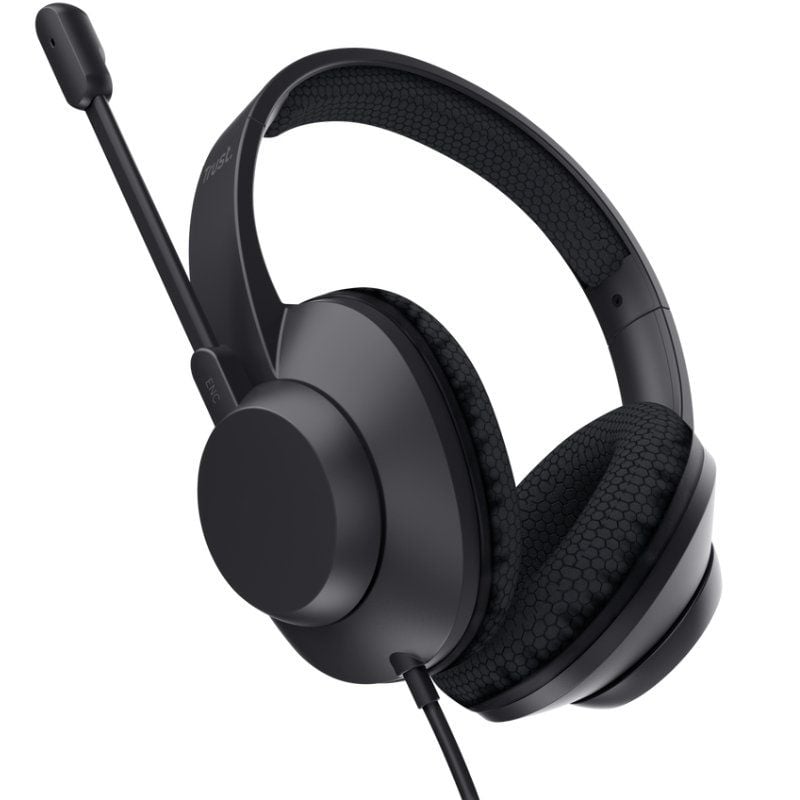 Auriculares Trust Ayda Max USB-ENC/ con Micrófono/ USB/ Negros - Imagen 2