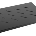 BANDEJA FIJA LANBERG 1U 496X280 MM HASTA 120 KG RACK DE 19 NEGRO 5901969403572 AK-1001-B