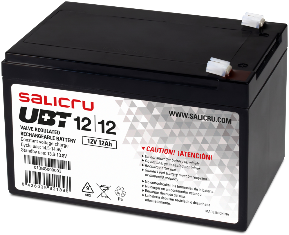BATERIA SALICRU UBT 12/12 8436035921898 013BS000003