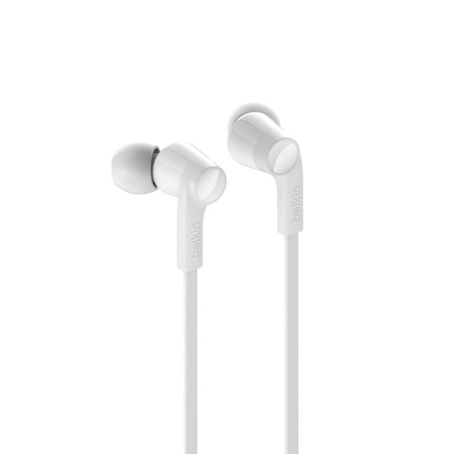 Belkin ROCKSTAR Auriculares Alámbrico Dentro de oído Llamadas/Música USB Tipo C Blanco - Imagen 2