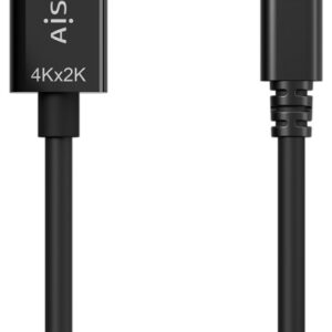 CABLE CONVERSOR AISENS 4K30HZ USB-C/M-HDMI/M NEGRO 1.8M 8436574707359 A109-0624