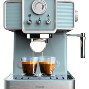CAFETERA CECOTEC VINTAGE ESPRESSO 20 TRADIZIONALE LIGHT BLUE 8435484016285 01628