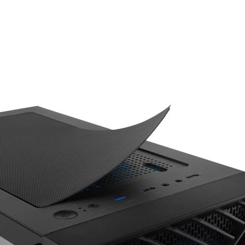 CAJA MINITORRE/MICRO-ATX NOX INFINITY EPSILON S/FUENTE USB3.0 NEGRA A-RGB - Imagen 5