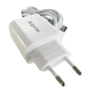 CARGADOR USB PARED APPROX USB3.0 CABLE  USB-C 18W CARGA RAPIDA BLANCO 8435099531722 P/N: APPUSBWALL18 | Ref. Artículo: APPUSBWALL18