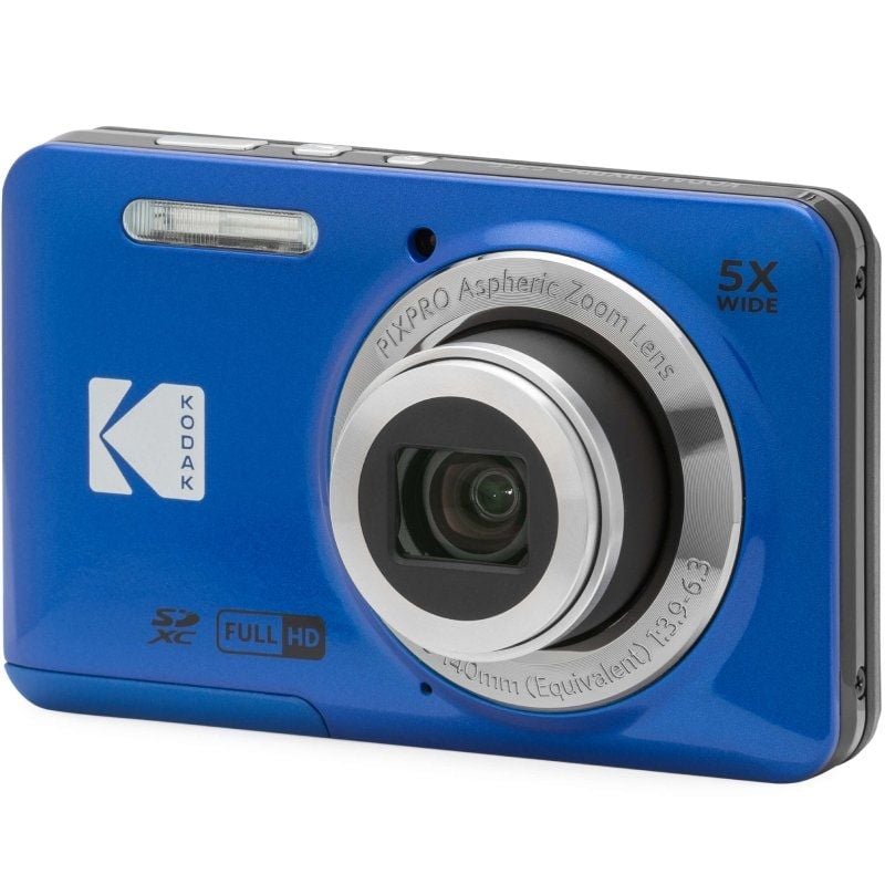 Cámara Digital Kodak Pixpro FZ55/ 16MP/ Zoom Óptico 5x/ Azul - Imagen 2