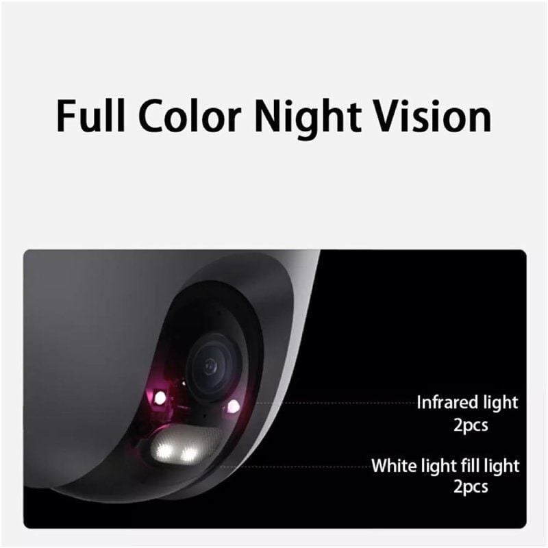 Cámara de Videovigilancia Xiaomi Outdoor Camera CW400/ 113º/ Visión Nocturna/ Control desde APP - Imagen 4