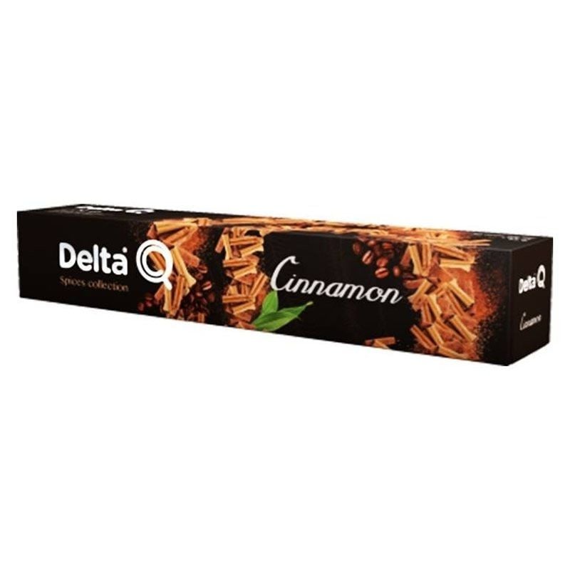 Cápsula Delta Cinnamon para cafeteras Delta/ Caja de 10 5601082042558 5028443 DEL-CAFE CINNAMON