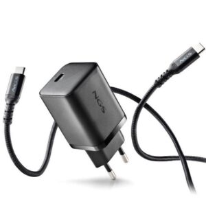 Cargador de Pared GaN NGS Bud 65W/ 1xUSB Tipo-C/ 65W 8435430626841 BUD65W-C NGS-CARGA BUD 65W-C BK