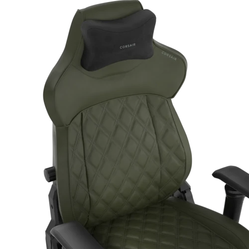 Corsair TC500 LUXE Silla para videojuegos de PC Asiento acolchado Verde - Imagen 3