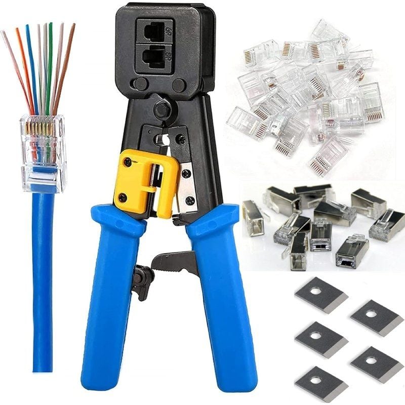 Crimpadora Phasak TD 016 FastCrimp para RJ11/ RJ12/ RJ45 - Imagen 3