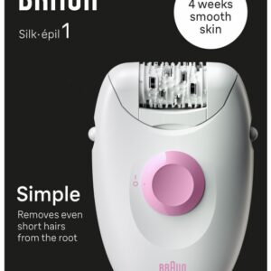 DEPILADORA ELECTRICA BRAUN SILK-EPIL 1 SE1-000 CABLE 20 PINZAS 7500435224949 SE1-000