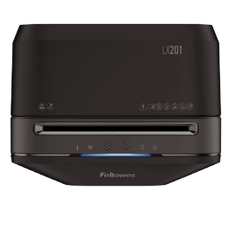 Destructora Fellowes LX201/ Corte en Partículas de 2 x 12mm/ Negra - Imagen 4