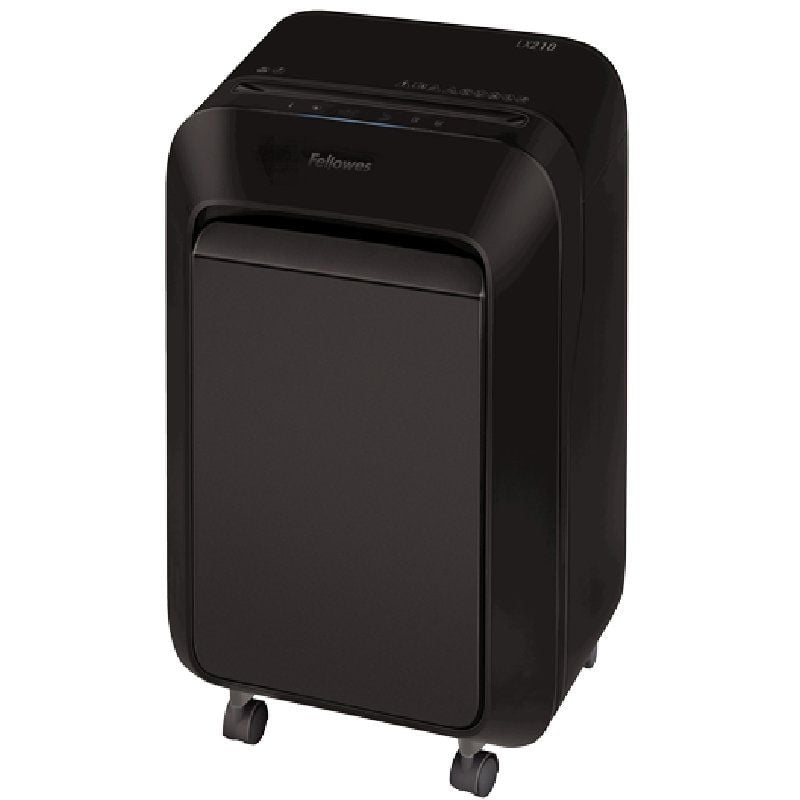 Destructora Fellowes LX210/ Minicorte de 4 x 12mm/ Negra 0043859763825 5502501 FELL-DESTRUCTORA LX210