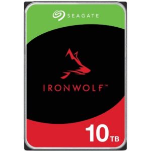 Disco Duro Seagate IronWolf NAS ST10000VN000 10TB/ 3.5"/ SATA III/ 256MB 763649141946 ST10000VN000 SEA-HDD IRONWOLF 10TB