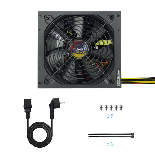 FUENTE ALIMENTACION 700W TOOQ PFC-ACTIVO 5SATA 14CM ATX - Imagen 7