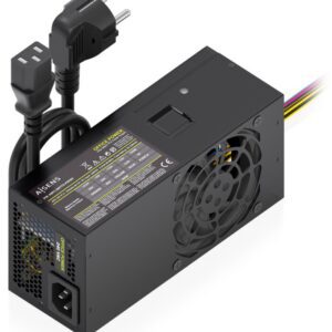 FUENTE ALIMENTACION AISENS TFX 500W CABLE ALIMENTACION OEM NEGRA 8435739905180 ASPC-500TFX-PSEBK