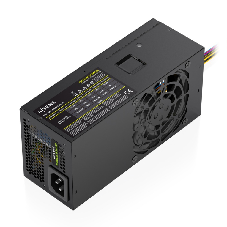 FUENTE ALIMENTACION AISENS TFX 500W OEM NEGRA 8435739905159 ASPC-500TFX-SEOBK