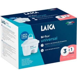 Filtros 3+1 BI-FLUX Laica Slim F4T Universal 8013240709390 F4TEU00 LAI-PAE-FILT SLIM F4T