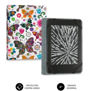 Funda para libro electrónico Subblim 1EC010 Clever Ebook Case 6" Mariposas 8436586742331 SUBCUE-1EC010 SUB-FUNDA 1EC010