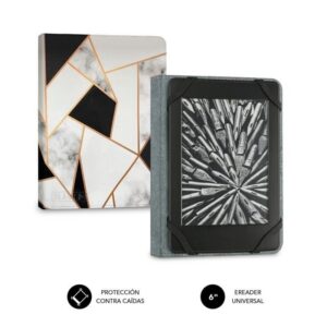 Funda para libro electrónico Subblim 1EC011 Clever Ebook Case 6" Mármol Negro 8436586742348 SUBCUE-1EC011 SUB-FUNDA 1EC011