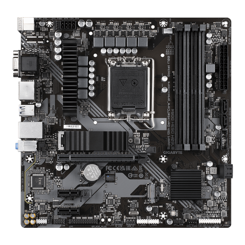 Gigabyte B760M DS3H DDR4 placa base LGA 1700 micro ATX - Imagen 2