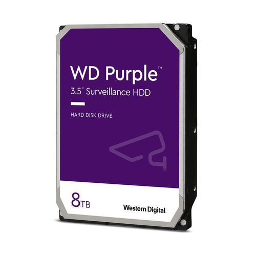 HDD WD 3.5" 1TB 5400RPM 64MB SATA3 PURPLE 718037896687 P/N: WD11PURZ | Ref. Artículo: WD11PURZ
