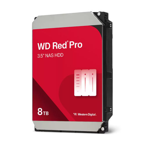 HDD WD 3.5” 8TB 256MB SATA3 NAS RED PRO P/N: WD8005FFBX | Ref. Artículo: WD8005FFBX