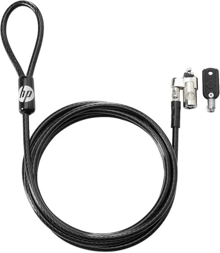 HP Keyed Cable Lock 10 mm 0889894467546 | P/N: T1A62AA | Ref. Artículo: 1404016