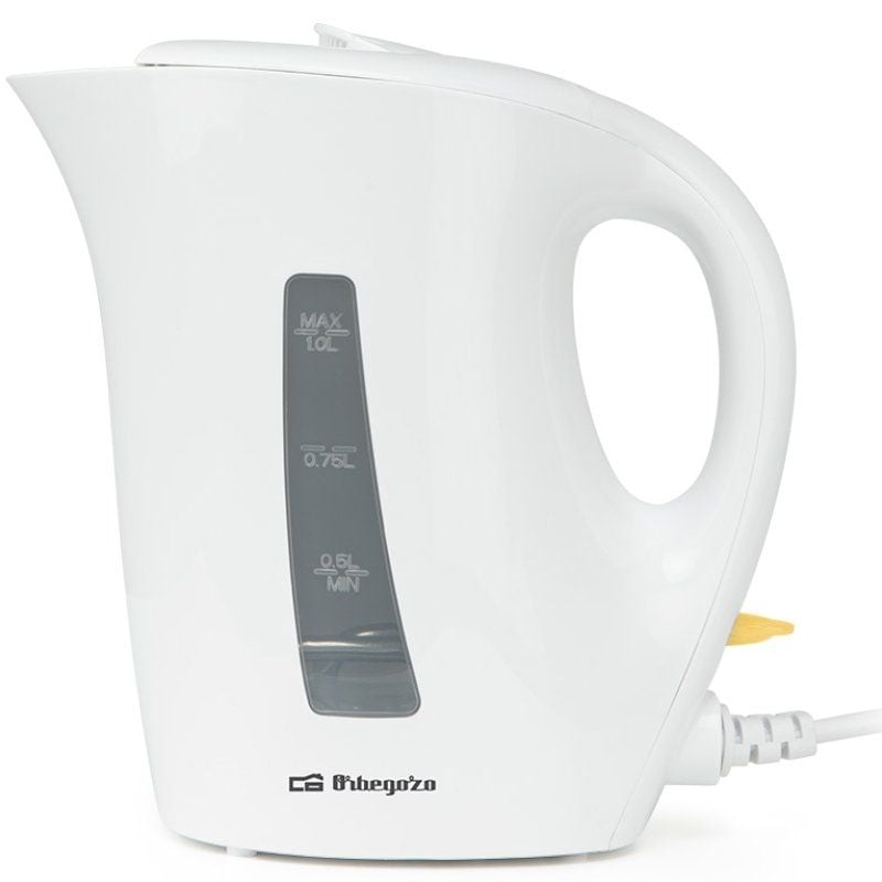 Hervidor de Agua Orbegozo KT 4150/ 1200W/ Capacidad 1L 8435568406339 18145 ORB-PAE-HERVIDOR KT 4150