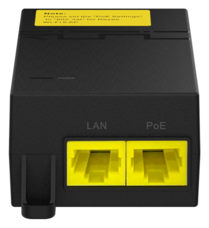 INYECTOR RUIJIE REYEE RG-POE-AT30 POE+ GIGALAN 802.3at 30w 6971693274716 RG-POE-AT30