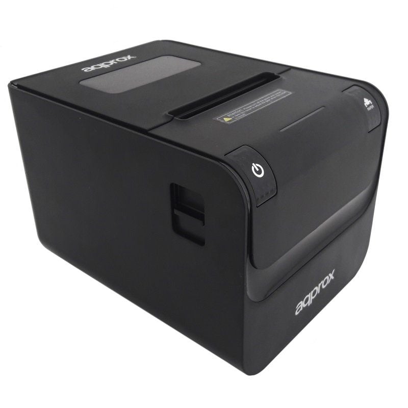 Impresora de Tickets Approx appPOS80AMUSE/ Térmica/ Ancho papel 80mm/ USB-RS232-Ethernet/ Negra - Imagen 3