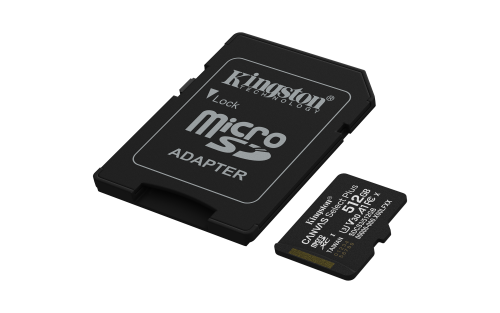 Kingston Technology 512GB microSDXC Canvas Select Plus Gen3 150MB/s A1 (Incluye adaptador de SD) - Imagen 2