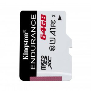 Kingston Technology High Endurance memoria flash 64 GB MicroSD Clase 10 UHS-I 0740617290226 | P/N: SDCE/64GB | Ref. Artículo: 1012775