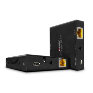 Lindy 38205 extensor audio/video Transmisor y receptor de señales AV Negro 4002888382052 | P/N: 38205 | Ref. Artículo: 1408286
