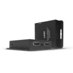 Lindy 38208 extensor audio/video Transmisor y receptor de señales AV Negro 4002888382083 | P/N: 38208 | Ref. Artículo: 1408287