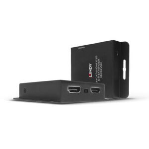 Lindy 38208 extensor audio/video Transmisor y receptor de señales AV Negro 4002888382083 | P/N: 38208 | Ref. Artículo: 1408287