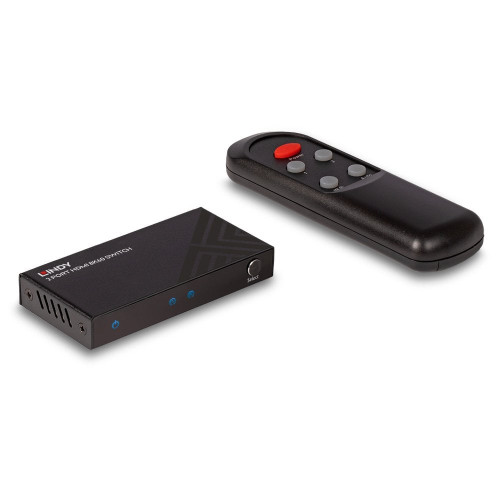 Lindy 38337 interruptor de video HDMI 4002888383370 | P/N: 38337 | Ref. Artículo: 1408384