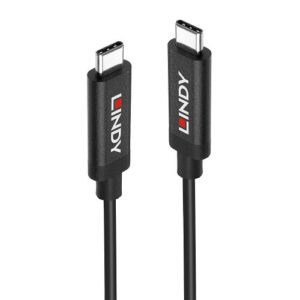 Lindy 43308 cable USB USB 3.2 Gen 2 (3.1 Gen 2) 5 m USB C Negro 4002888433082 | P/N: 43308 | Ref. Artículo: 1408342