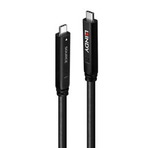 Lindy 43398 cable USB USB 3.2 Gen 1 (3.1 Gen 1) 10 m USB C Negro 4002888433983 | P/N: 43398 | Ref. Artículo: 1408361