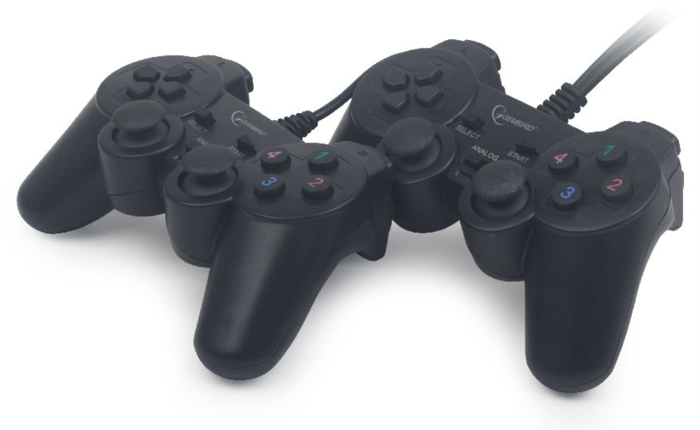 MANDO GEMBIRD VIBRACION DUAL GAMEPAD 8716309087612 JPD-UDV2-01