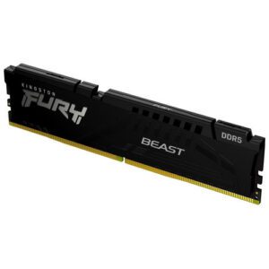 MEMORIA KINGSTON DIMM DDR5 16GB 5600MHZ CL36 FURY BEAST 740617330809 P/N: KF556C36BBE-16 | Ref. Artículo: KF556C36BBE-16