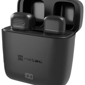 MICROFONO PARA SMARTPHONE NATEC HOPPER LAVALIER WIRELESS USB-C 5901969445688 NMI-2253